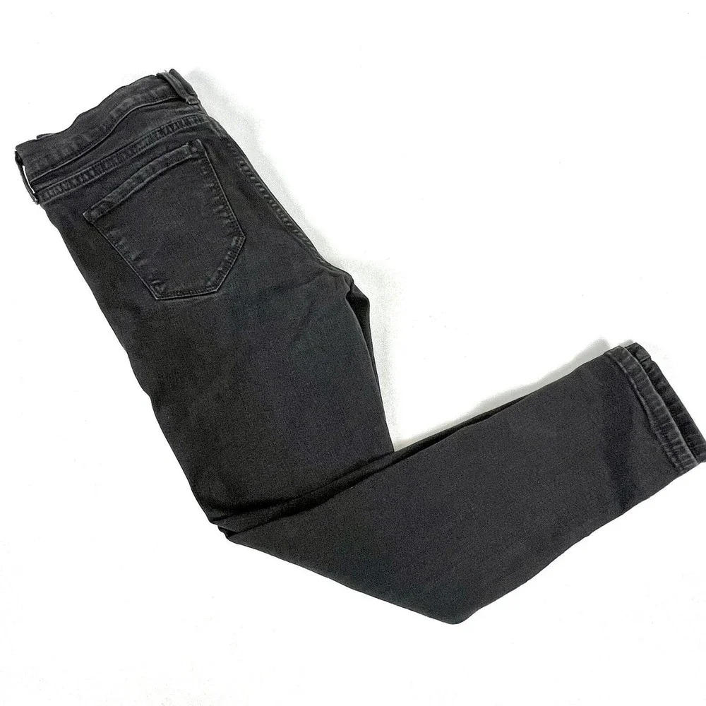 U.S. Polo Assn. Denim Co. Black Denim Skinny Jeans Mid-Rise Stretch Size 8 Short - Picture 8 of 12